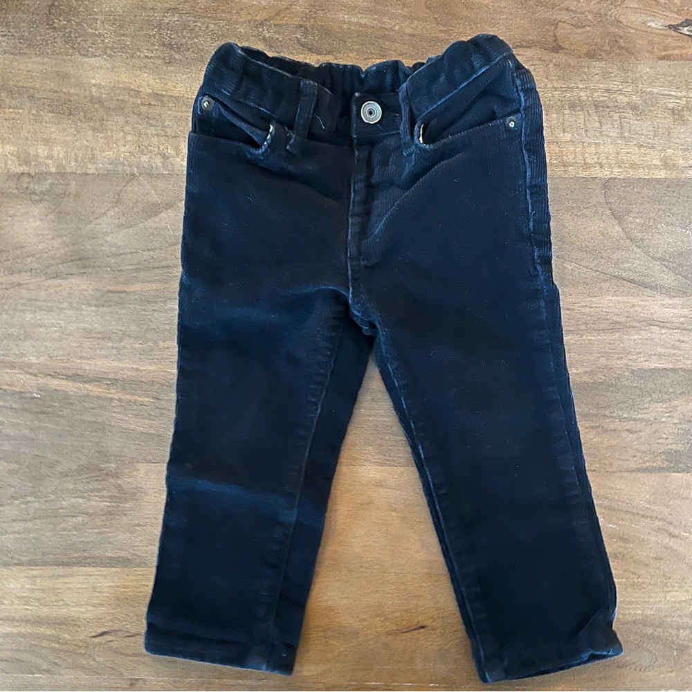 ⚡️3/$20 Corduroy Pants - Black 2T